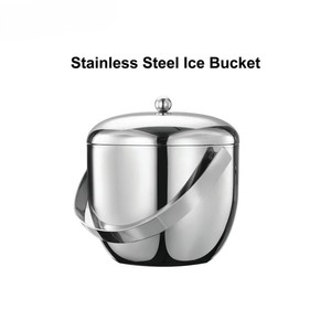 Modern Metal Ice Bucket Beverage Presentation Piece - Product Image 4