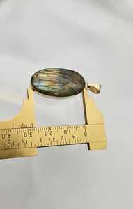 Cabochons Natural Labradorite <b>Pendants</b> Gemstone <b>Pendant</b> Gemstone Labradorite <b>Pendant</b> Fashion Handmade For Women Jewelry - Product Image 3