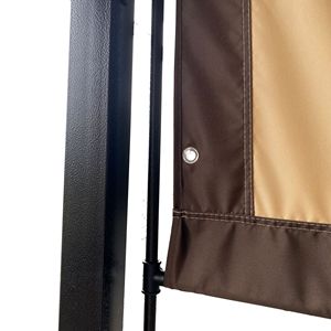 Telo di Ricambio Universale 3,6x2,7 m Curvo per Pergola da Esterno, Resistente e Impermeabile per la Tua Struttura Gazebo - Product Image 5