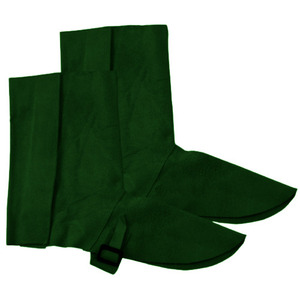 Polainas de soldadura de cuero de vaca de primera calidad con certificación CE, resistentes al calor, a las chispas y a desgarros, cubrezapatos de alta resistencia. - Product Image 2