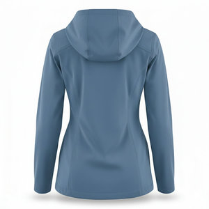 Blouse médicale à manches longues pour femme, veste zippée intégrale, uniforme d'infirmière, manteau de travail pour dentiste, hôpital, médecin, blouses souples - Product Image 3