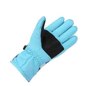 New Arrival Winter Leather Ski <b>Gloves</b> Waterproof Windproof <b>Warm</b> Full Finger Heated Snowboard Mittens - Product Image 6