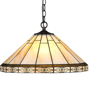Luminaire suspendu en métal et verre Lustre design de luxe Nouveau style Suspension élégante Suspension légère en laiton fait à la main - Product Image 2