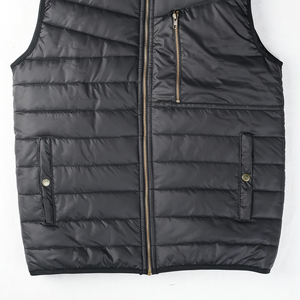 Gilet matelassé léger et chaud sans manches pour homme – Vente en gros – Fournisseur personnalisé de gilets d'hiver pour l'extérieur avec marque privée - Product Image 5