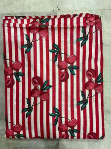 100% Organic Cotton Cambric Fabric Indian Charry Screen Printed Clothing Quilting Home Dcor Lightweight Eco-Friendly Bags - Product Image 2