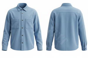 เสื้อผ้าเครื่องแต่งกายเสื้อเดรสธรรมดามีกระดุมด้านหน้ามีกระเป๋า2ข้างใส่ลำลองเสื้อเดรสผ้าคอตตอนเนื้อเรียบ - Product Image 6