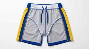 Shorts en mesh pour hommes, style décontracté, design tendance, en vente en ligne, pour le fitness et le street style, shorts en mesh pour le basketball, la gym et les activités sportives - Product Image 4