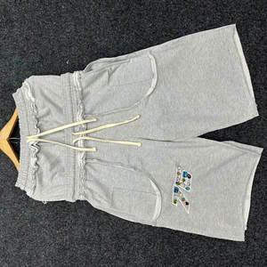 Pantalones Cortos Deportivos Transpirables de Algodón para Hombre, Servicio OEM, Pantalones Cortos al por Mayor, Personaliza con tu Logotipo, Impresión o Bordado - Product Image 2