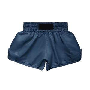 High Quality Breathable 100% Polyester OEM Design Customized Front Logo MMA Kickboxing Training Muay Thai Shorts - Product Image 1