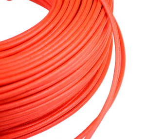 Cable de Silicona y Fibra de Vidrio Trenzado de 4mm2, Cable de Alimentación de Alta Temperatura 200C Blanco y Rojo - Product Image 5