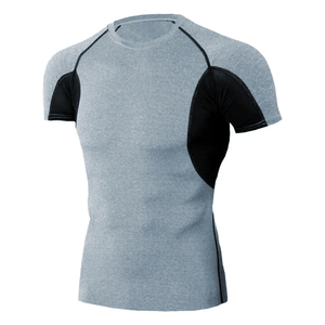 High Quality 100%polyester Rash Guard Custom Gym Workout Fitness Sports Clothing <b>For</b> Adults <b>For</b> <b>Men</b> Best Performance Wears - Product Image 4