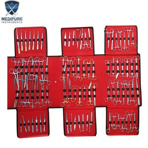 Ensemble d'instruments chirurgicaux de qualité supérieure, 101 pièces, acier inoxydable de haute qualité, réutilisable, autoclavable, kit médical complet pour interventions chirurgicales - Product Image 2