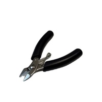 Pince de précision Kwang Hsieh 95 mm, mini-pince à découper en acier inoxydable, lame noire, outil à bords de coupe fins pour la modélisation artisanale