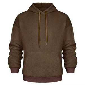 Top Selling Winter <b>Sherpa</b> <b>Fleece</b> Breathable Eco-Friendly Oversized Hoodies for <b>Men</b>-High Quality Street Wear - Product Image 3