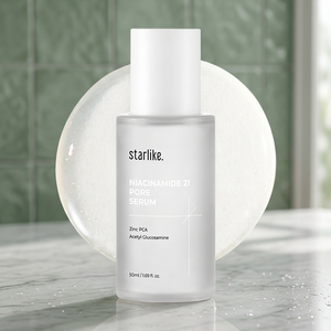 STARLIKE Sérum pour les pores à la niacinamide 21% 50ml |   Sérum minimisant les pores pour les imperfections cutanées, sérum hydratant aux propriétés apaisantes - Product Image 3