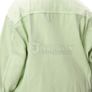 Top Selling Oversized Custom Made Design Women Jeans <b>Jacket</b> Latest Design <b>Cheap</b> Price OEM Service Women Jeans <b>Jacket</b> - Product Image 4
