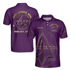 เสื้อโปโลชาย East Prince Hall Mason 357 รุ่น Personalized Light คุณภาพสูง ตัดเย็บตามสั่ง แขนสั้น - Product Image 1