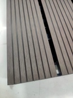 Tuiles WPC modernes 300*300*20, composite bois-plastique, terrasse à emboîtement, accessoires de revêtement de sol de jardin, prix bas, or, Vietnam