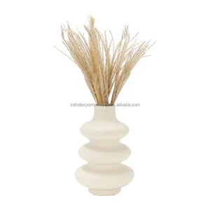 Elegant Coastal Iron Transparent Square Flower Vase Decorative <b>Tabletop</b> Vase - Product Image 5