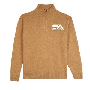 Pulls à col roulé pour hommes de qualité supérieure, chauds pour l'hiver, tricotés, couleur unie, manches longues, décontractés, amples et respirants - Product Image 2