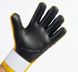 Guantes de Portero de Fútbol SUBHAY, Amarillos y Negros, de Cuero PU, Antideslizantes, con Dedos Completos, Correa de Muñeca Ajustable, Unisex, Equipo Deportivo - Product Image 2