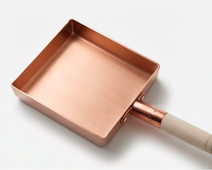 Premium Square Heavy Copper Sauce <b>Pan</b> Metal Kitchenware Ideal For Home Hotel And Restaurant Use Durable Cookware <b>Pan</b> - Product Image 4