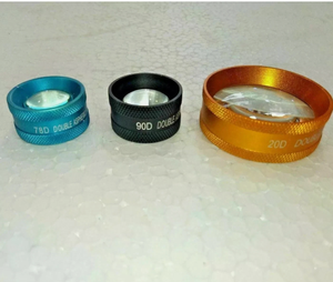 ชุดเลนส์อะสเฟอริกคู่ที่ดีที่สุด 3 ชิ้น รุ่น 20D 90D และ 78D พร้อมอุปกรณ์เสริม ผลิตภัณฑ์เกี่ยวกับการตรวจวัดสายตา แบรนด์ส่วนตัว สำหรับจักษุแพทย์ - Product Image 2