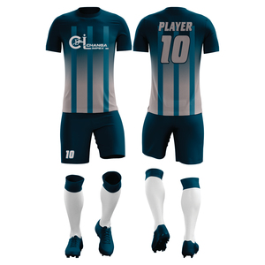 Uniforme de Fútbol Deportivo de Última Generación con Paneles de Malla Transpirable y Rendimiento Avanzado - Product Image 3