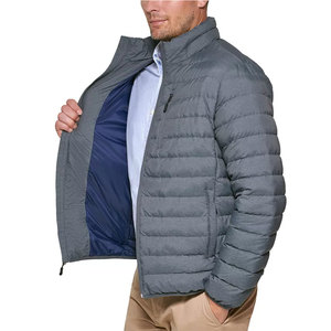 Chaqueta de Plumón Abrigada para Invierno, Color Sólido, Cuello Alto, 100% Poliéster, Resistente al Viento, Fabricada por un Fabricante de Ropa - Product Image 6