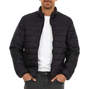 Fully Customized <b>Men's</b> <b>Waterproof</b> Canvas Puffer <b>Jackets</b> Polyester Wadding Filled <b>Winter</b> DDP Shipping - Product Image 2