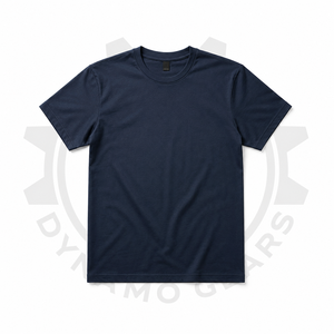 เสื้อยืดผู้ชายสั่งทำพิเศษ ผ้าฝ้าย 100% คอกลม แขนสั้น เรียบง่าย รับผลิตแบบ OEM ODM ขายส่ง เสื้อยืดแฟชั่นลำลอง - Product Image 3