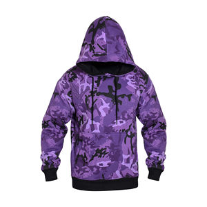 Sweat à capuche unisexe 2026, coupe ample, 100 % coton, en molleton bouclette personnalisé, pour l'hiver, avec appliqué - Product Image 2