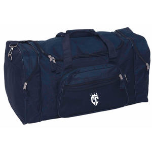 2026 Trendy Sport Style Luxury Weekender Travel <b>Duffel</b> <b>Bags</b> Genuine Leather Custom Logo Foldable Zipper Large Outdoor Wholesale - Product Image 2