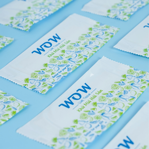 Lingettes humides non tissées Krclean écologiques parfum magnolia, serviette froide 150x200mm pour restaurant, hôtel, spa, voyage, soins personnels, OEM - Product Image 1