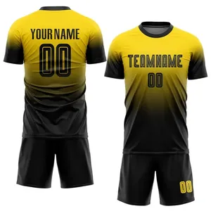 Conjunto de Uniforme de Fútbol de Grado Profesional, Equipación de Fútbol Personalizada, Jersey y Pantalones Cortos Transpirables de Secado Rápido para Entrenamiento de Equipo - Product Image 4