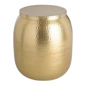 Meubles de Table classique, utilisation décorative pour la maison, le salon et la cuisine, tabouret, décor or, finlandaise, métal, meubles élégants, Table - Product Image 1