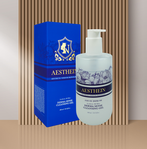 AESTHEIN Gel Nettoyant Hydratant Sans Mousse 300ml Réparation de la Barrière Cutanée Tous Types de Peau Marque Coréenne - Product Image 1