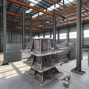 गर्म बिक्री कारखाने-निर्मित भारी गर्डर स्टील संरचना पुल गर्म डूबा गैल्वेनाइज्ड संरचनात्मक बीम शीट धातु निर्माण - Product Image 4