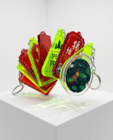 Porte-clés en plastique acrylique, série créative d'anime, avec logo et couleur personnalisés, durable pour les cadeaux d'entreprise et les événements