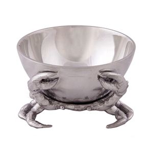 Cuenco de aluminio para servidor de condimentos de cangrejo, placa de 5,25 "de diámetro, 7" de diámetro, perfecto para todos los amantes del mar o el hogar de la playa - Product Image 3