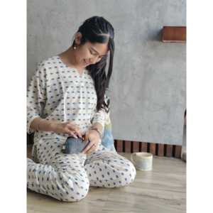 Conjunto de Pijama para Mujer Ele-funk, Ropa de Dormir Cómoda - Product Image 2