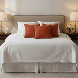 Juego de 5 Fundas de Almohada de Punto Trenzado con Diseño de Diamantes y Funda de Cojín Soga, Decoración Elegante para Cojines de Sofá - Product Image 4