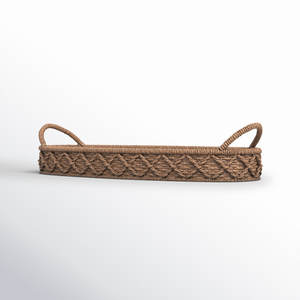 Dreamcraft ถาดหญ้าทะเลทำด้วยมือสำหรับเสิร์ฟตะกร้าเวียดนามสวยงามและเป็นมิตรกับสิ่งแวดล้อม - Product Image 4