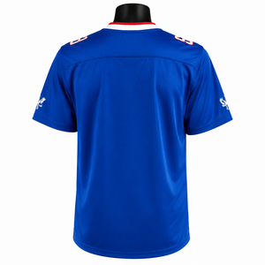 Camiseta de fútbol americano personalizada, camiseta deportiva de malla transpirable para hombre, uniforme de equipo, camiseta de entrenamiento con cuello en V - Product Image 2