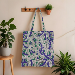 Premium Quality Attractive Printed Pattern Customized <b>Size</b> and Print 100% OEM Shopping Shoulder <b>Bags</b> For Bulk Purchase. - Product Image 3