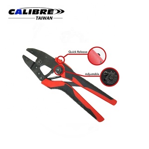 Kit d'outils de sertissage à cliquet pour bornes de câbles Weather Pack, à mâchoires dentelées, métrique, 439 pièces, OEM, à changement rapide, 10 pouces, en zinc, TAIWAN CALIBRE - Product Image 4