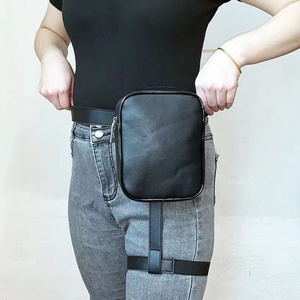 Bolso de Pierna Unisex de Cuero BASRA SPORTS, Correa Ajustable, Diseño Casual y Deportivo para Exteriores, Almacenamiento Seguro, Color Personalizable - Product Image 6