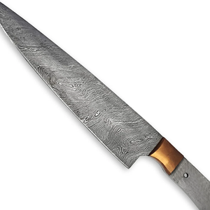 Couteau de Chef Professionnel en Acier Damas Fait Main LEGACY BLADES, Manche Vierge, Couteau de Cuisine Personnalisé, Fabricant OEM - Product Image 4
