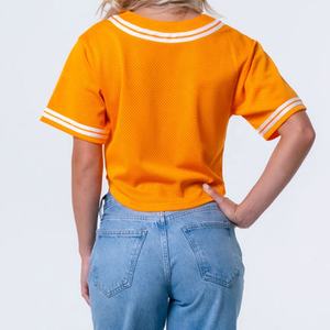 Camiseta de Béisbol para Mujer, Cuello en V, Transpirable, Talla Grande, con Nombre, Logotipo, Sublimación de Liga, Bordado para Equipos Escolares, Aficionados y Equipos - Product Image 2