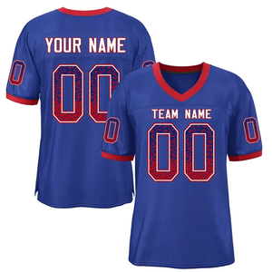 Maillot de football personnalisé avec nom et numéro d'équipe pour hommes, femmes et enfants, tenue de match, maillot de football personnalisé à dégradé, cadeau - Product Image 4